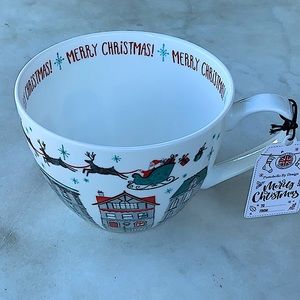 PORTOBELLO BY DESIGN “MERRY CHRISTMAS” “HO HO HO!” NUTCRACKER PORCELAIN ENGLAND